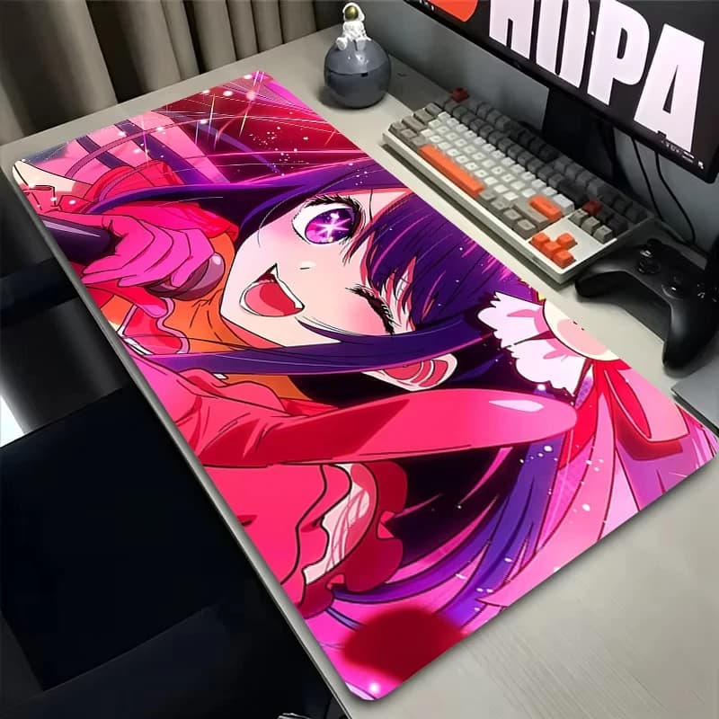 Mouse Pad Antiderrapante O-oshi No Ko para PC e Jogos