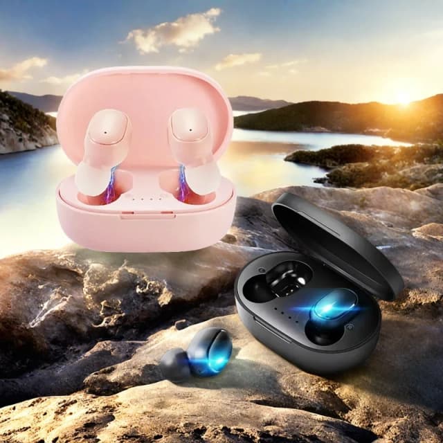 Fones de ouvido Bluetooth A6S TWS sem fio com microfone