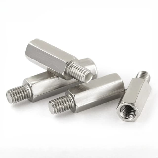 Parafuso Hex M2.5 M3 M4 em Aço Inoxidável 304 - 10 Peças