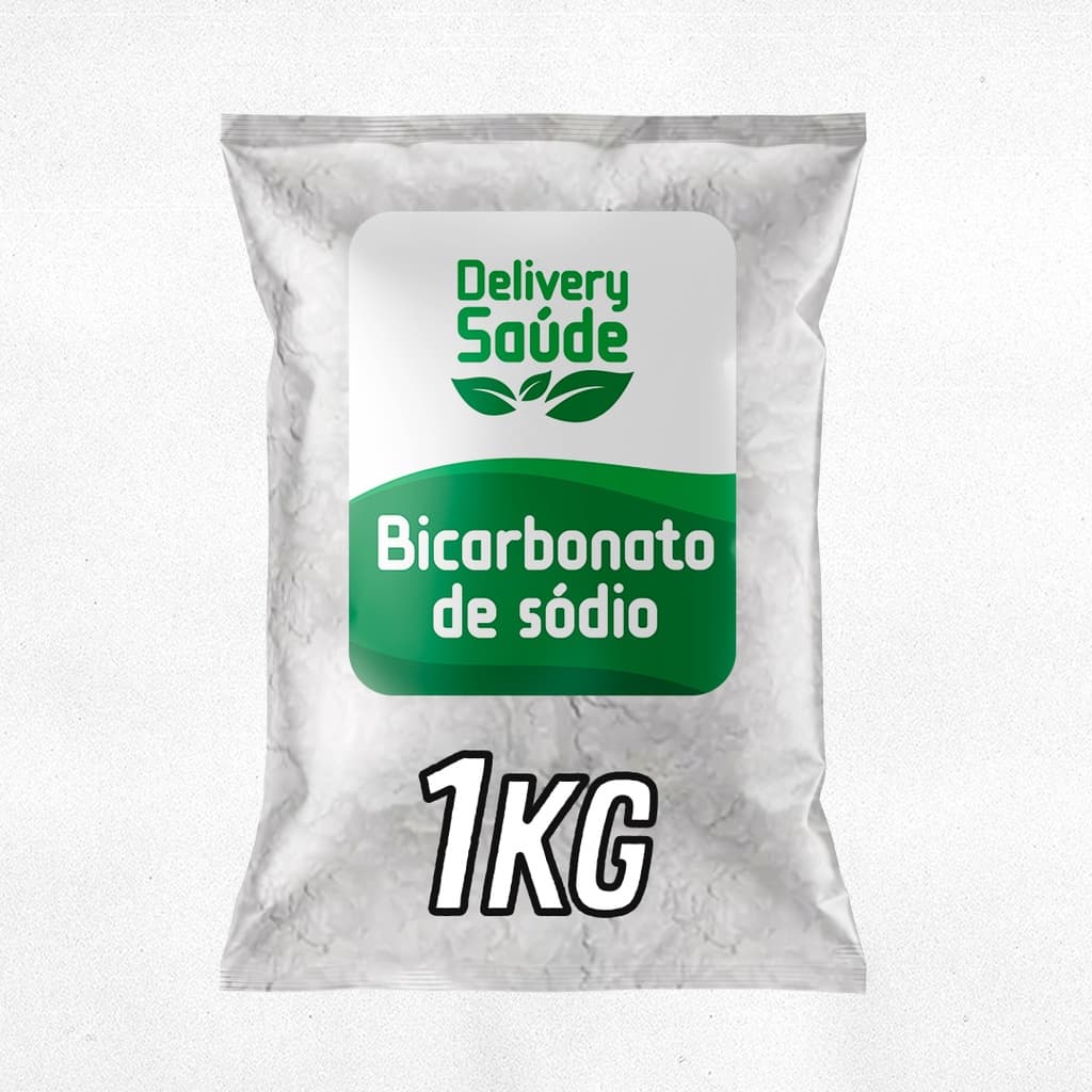 BICARBONATO DE SÓDIO ORIGINAL 100% PURO 1KG MULTIUSO