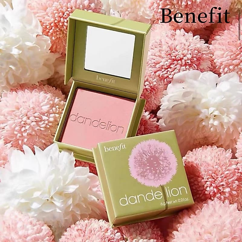 Benefit Rouge Powder Blush Clássico Dandelion Face Shaping Maquiagem Cor Pó