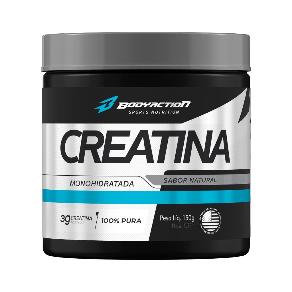Creatina Monohidratada 150g 100% Pura Bodyaction