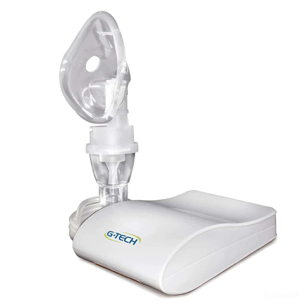 Inalador E Nebulizador Compressor De Ar Comprimido Compact DC1 G-Tech Infantil Remédio e Corticoides