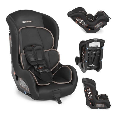 Cadeirinha de Bebê Para Carro Maximus Preto Cadeira Infantil 0 A 25 Kg Liso Preto Oferta - Galzerano