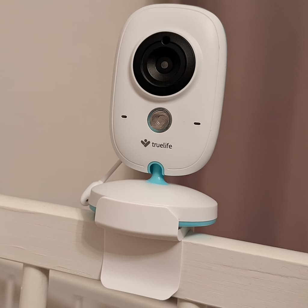 Suporte de Babá Eletrônica Para Berço Ajustável Universal Flexível Resistente