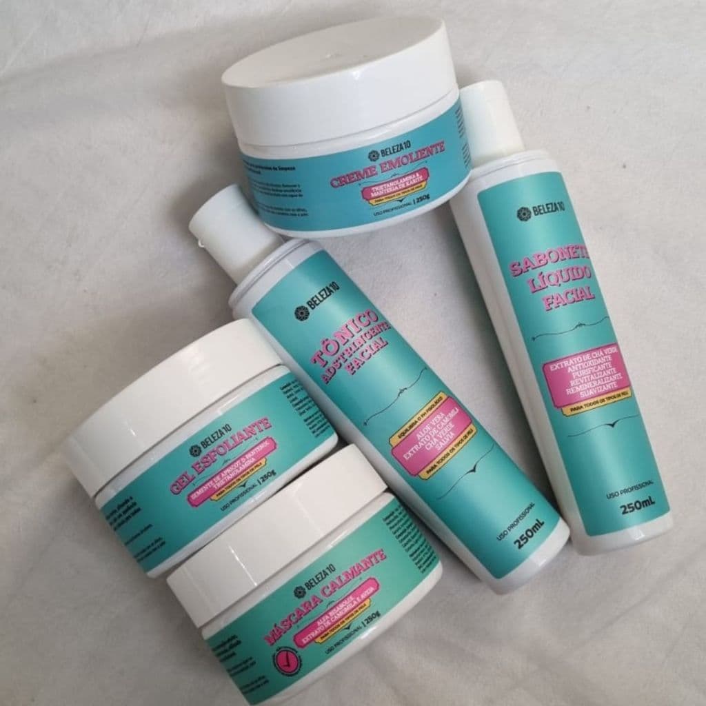 Kit Limpeza de Pele Beleza10 (5 Itens)
