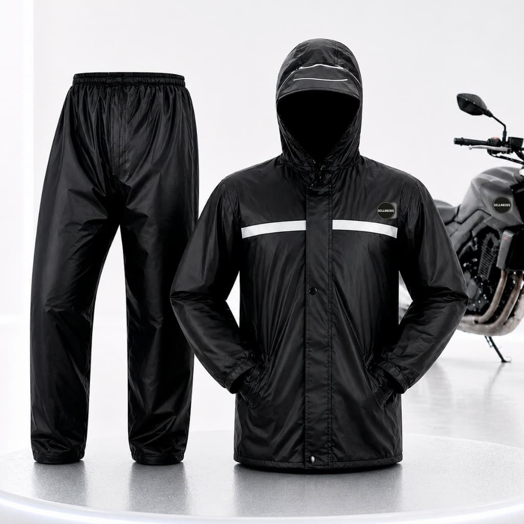 Capa De Chuva Moto Motoqueiro Impermeável Reforçada