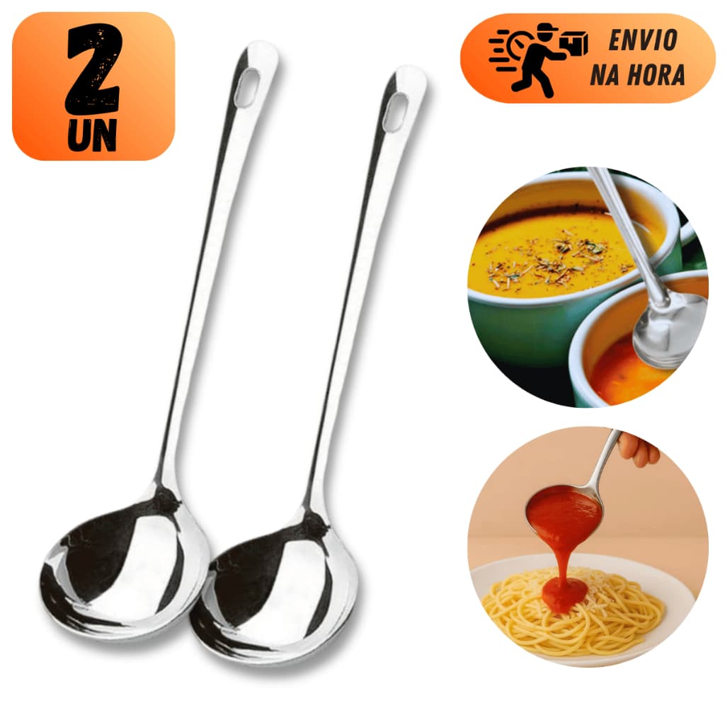 Concha De Aço Inox Polido 16,8 Cm Servir Molho Caldo Vinagrete Farofa Sopa Doce Cozinha Utensílio