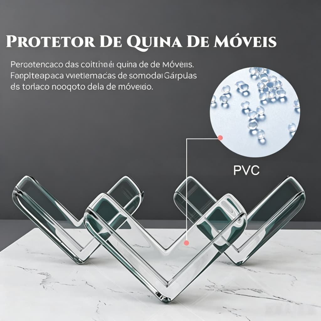 Kit 12 Protetor Quina De Mesa Em Silicone Com Adesivo Para Móveis Quarto Cozinha Promoção