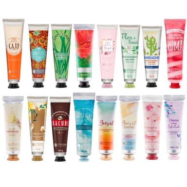 Creme Desodorante de Mãos L'Occitane au Brésil 30ml a 50ml Original Hidratante Perfumado Não Oleoso