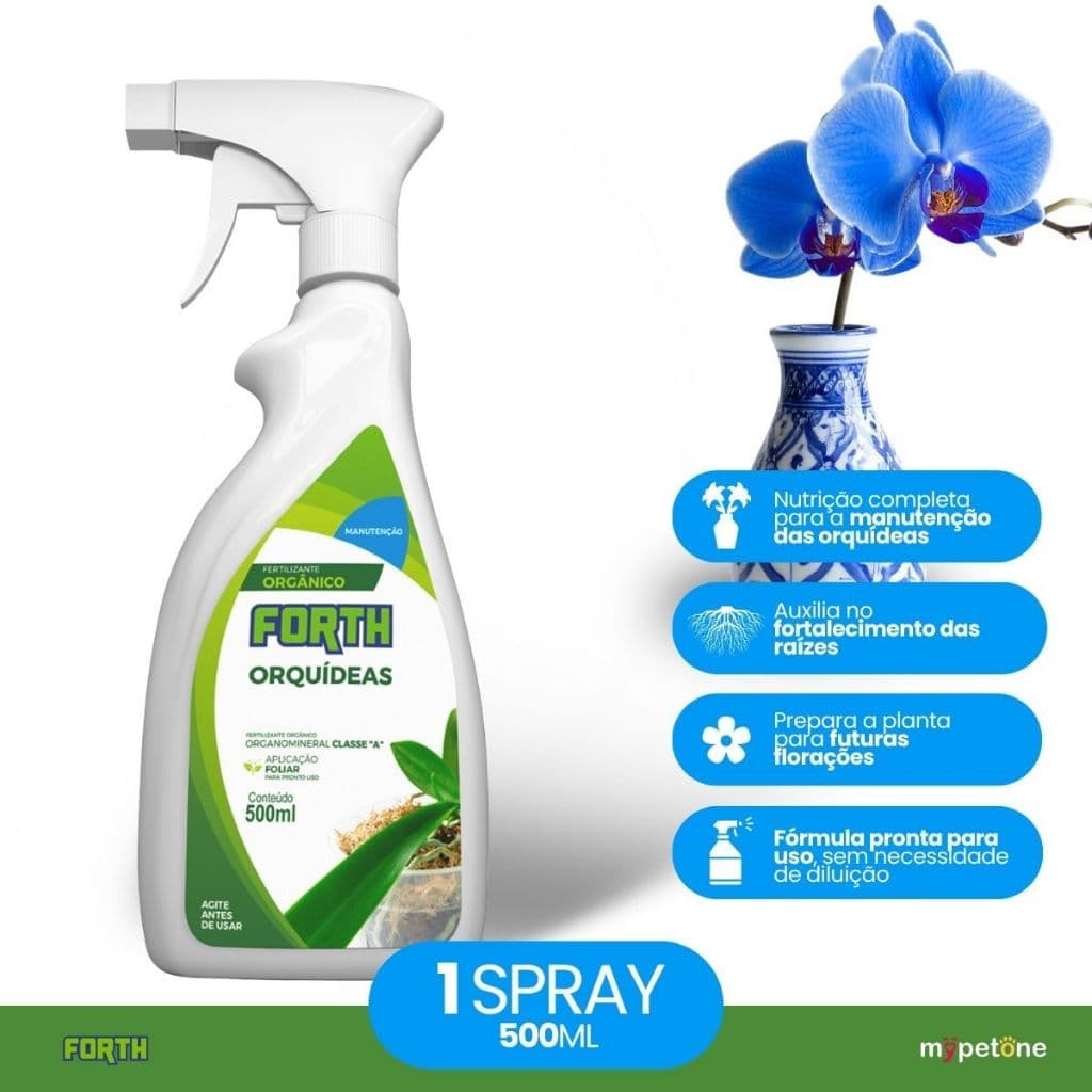 Fertilizante Forth Orquideas Manuteçao 500ml - Pronto pra uso