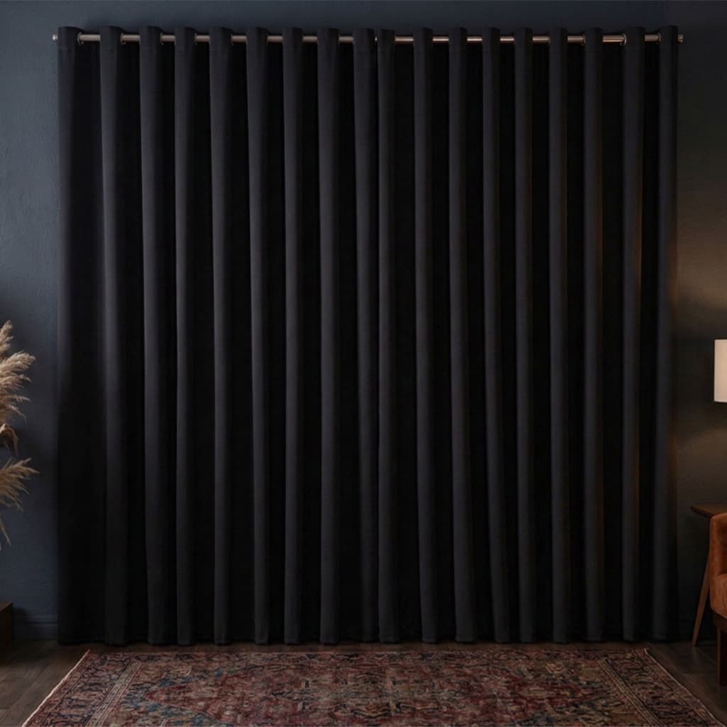 Cortina Blackout 4,00 x 2,50 2m / 3m / 4m / 5m / 6m / 7m / 8m Metros Corta Luz Para Varão Simples