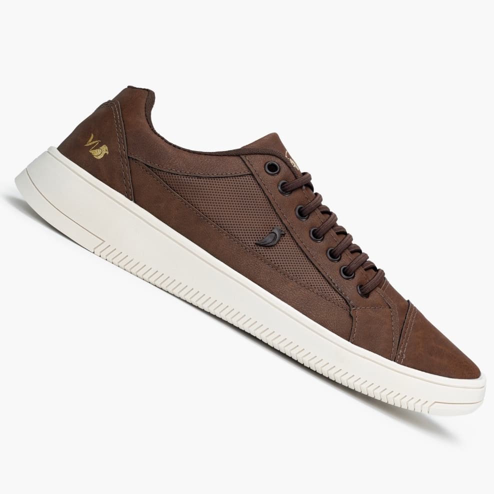 Tênis Reserva Varon Sapatenis Masculino Casual em Couro - Modelo Calce Fácil +Desconto