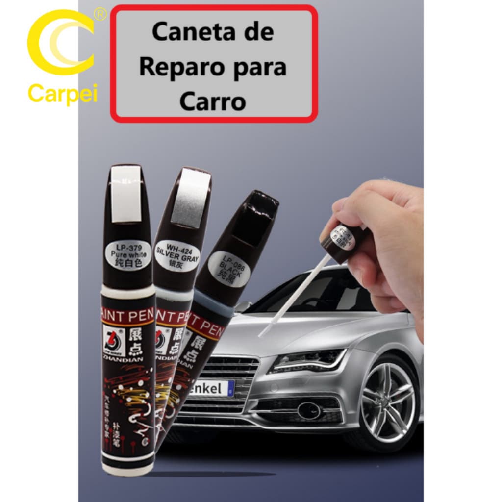 Caneta De Reparo De Pintura De Carro À Prova D'água Transparente Removedor De Arranhões Cores Variadas