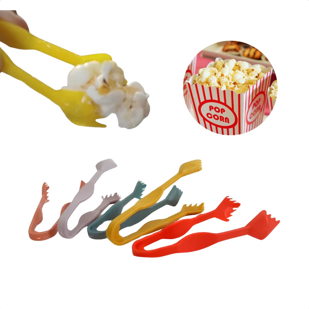 Kit 100 Pegador Gourmet Cores Variadas Lanchonete Festas