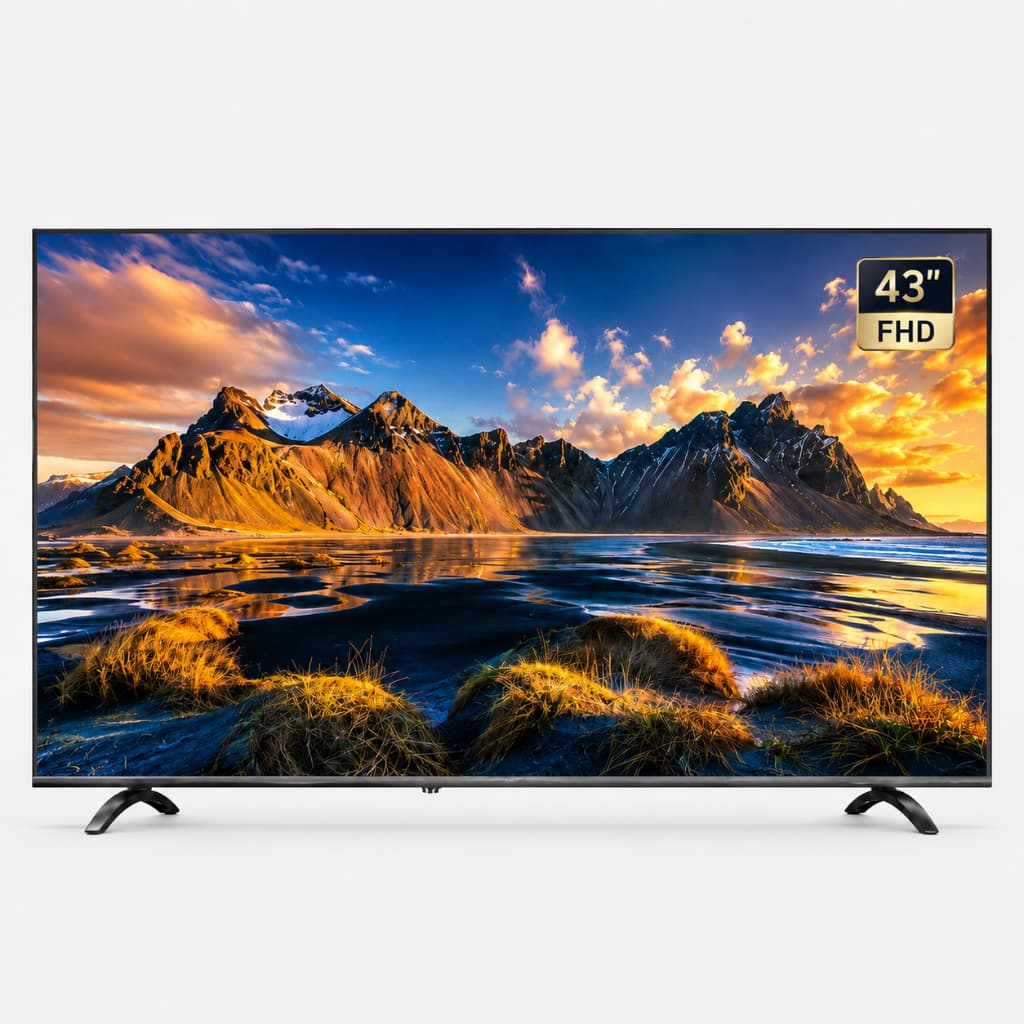 Smart TV LED 43" Tronos FHD – Wi-Fi, Bluetooth e Experiência Inteligente - Android 12