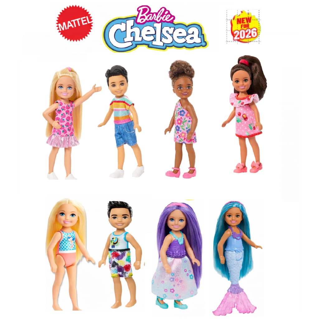 Boneca Barbie Club Chelsea – Family & Friends Ref. DWJ33 – Mattel Original