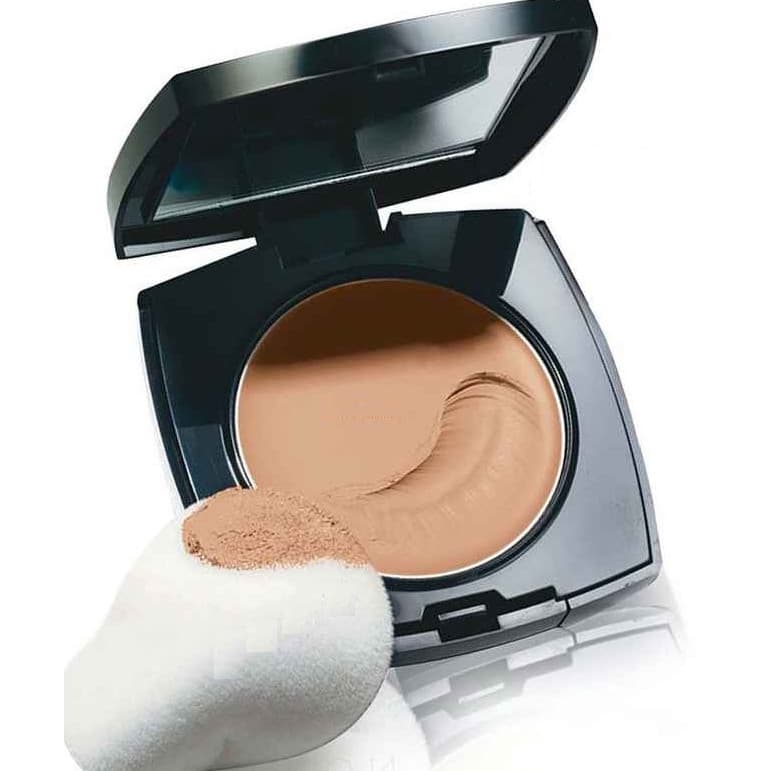 Base Compacta Avon Power Stay - 3 em 1: Base, Corretivo e Pó compacto - Maquiagem Avon