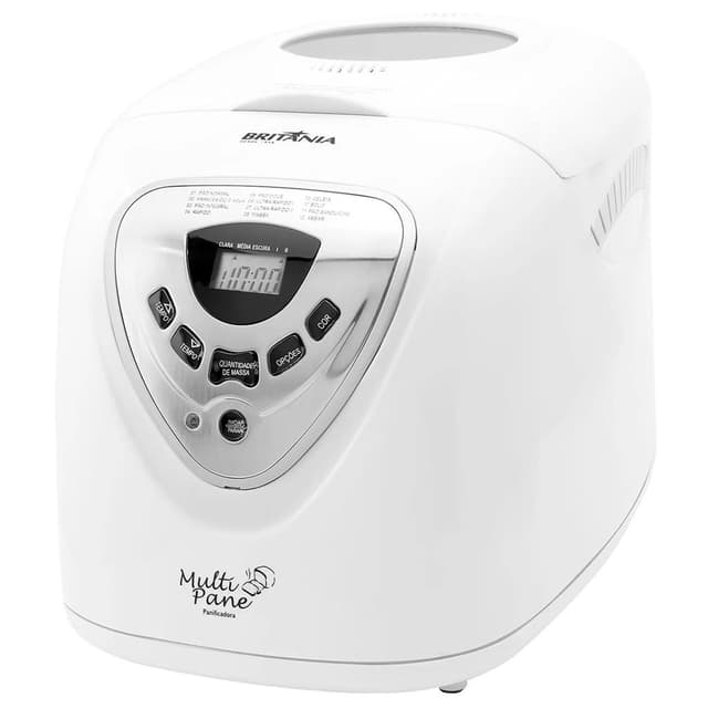 Panificadora Maquina de fazer Com 12 Programas Antiaderente e Função Timer Multipane Pão Britania