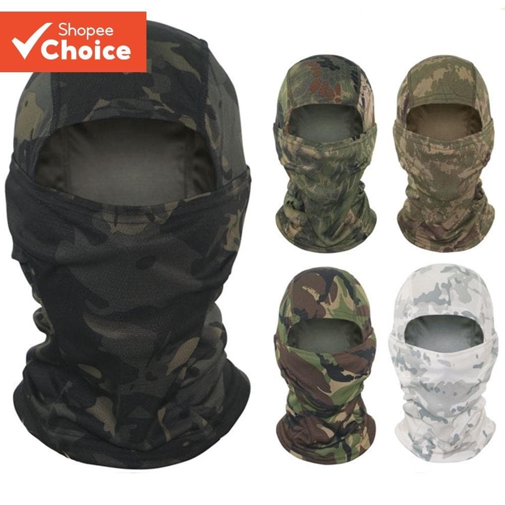 Balaclava Máscara Facial Bandana Capuz Headwear Para Ciclismo Esqui Caça