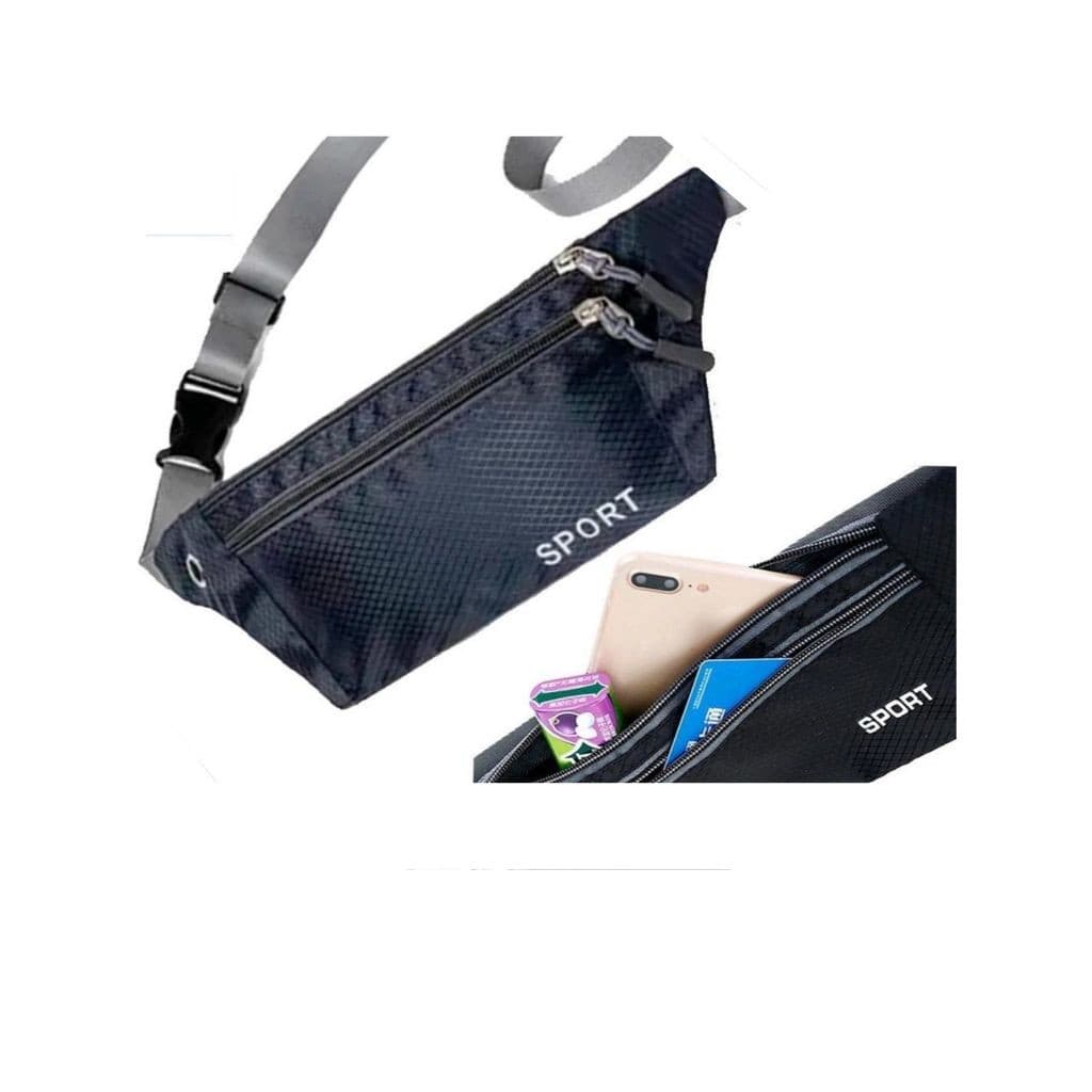 Pochete Impermeável Slim Doleira Cinta Fitness Celular 7 Polegadas Corrida Academia 19368