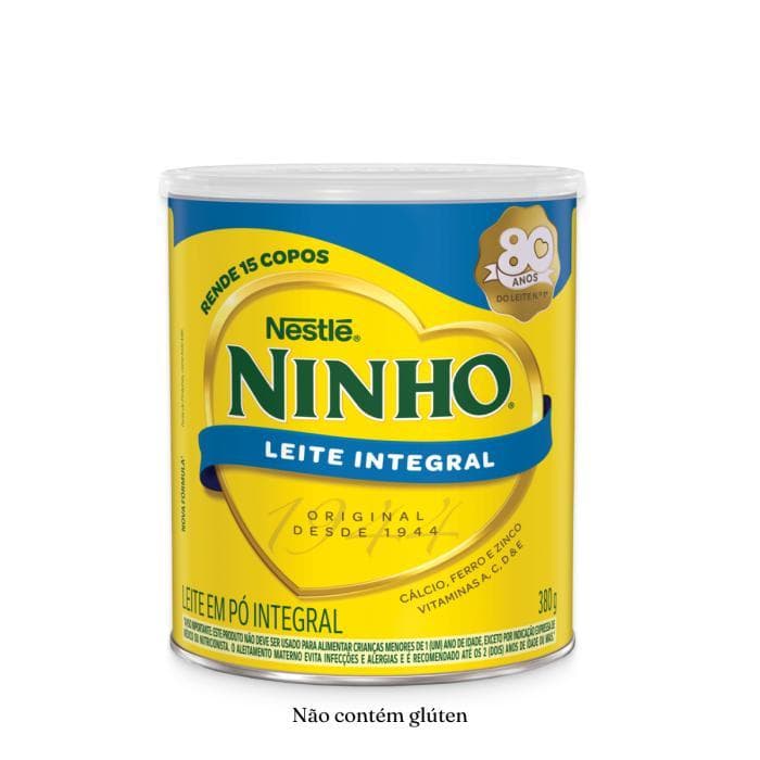 Leite Ninho Integral Lata 380g