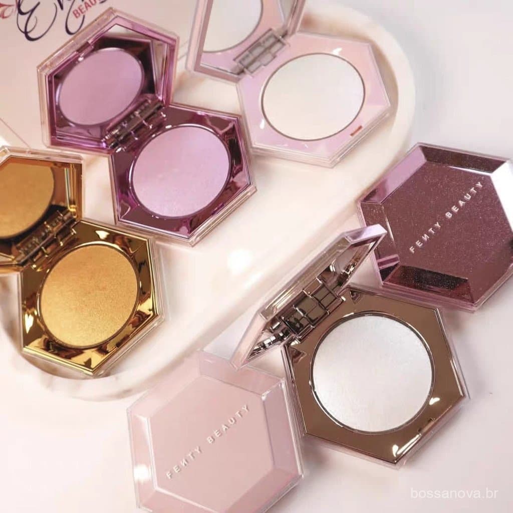 Paleta de Iluminador Diamond Bomb FENTY BEAUTY, Pó Iluminador 8g