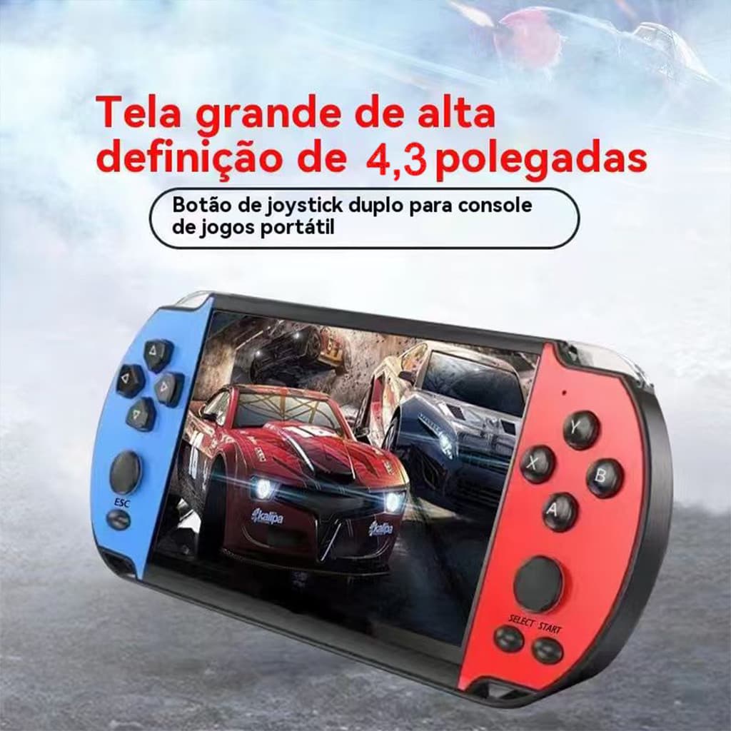Vídeo Game Portátil polegadas 10 Mil Jogos Classicos Retro BOY Classicos