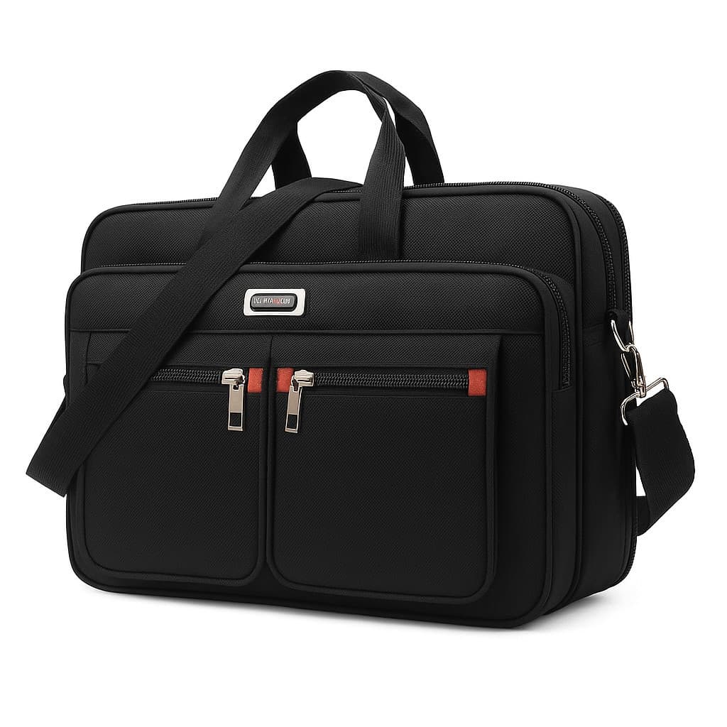 Bolsa Pasta Notebook Grande Nylon Masculino Maleta Executiva