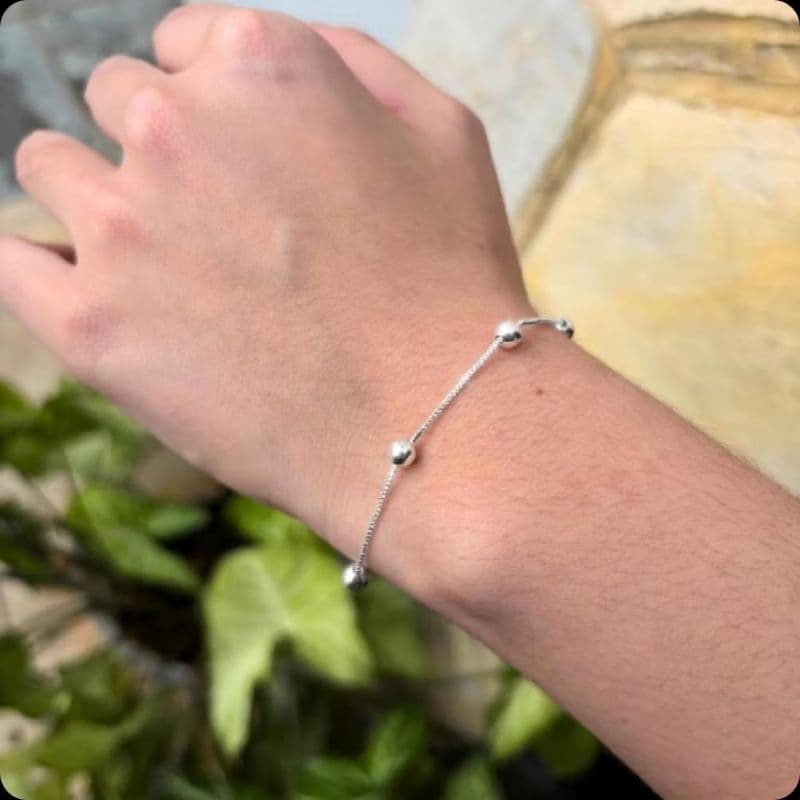 Pulseira Prata Semijoia