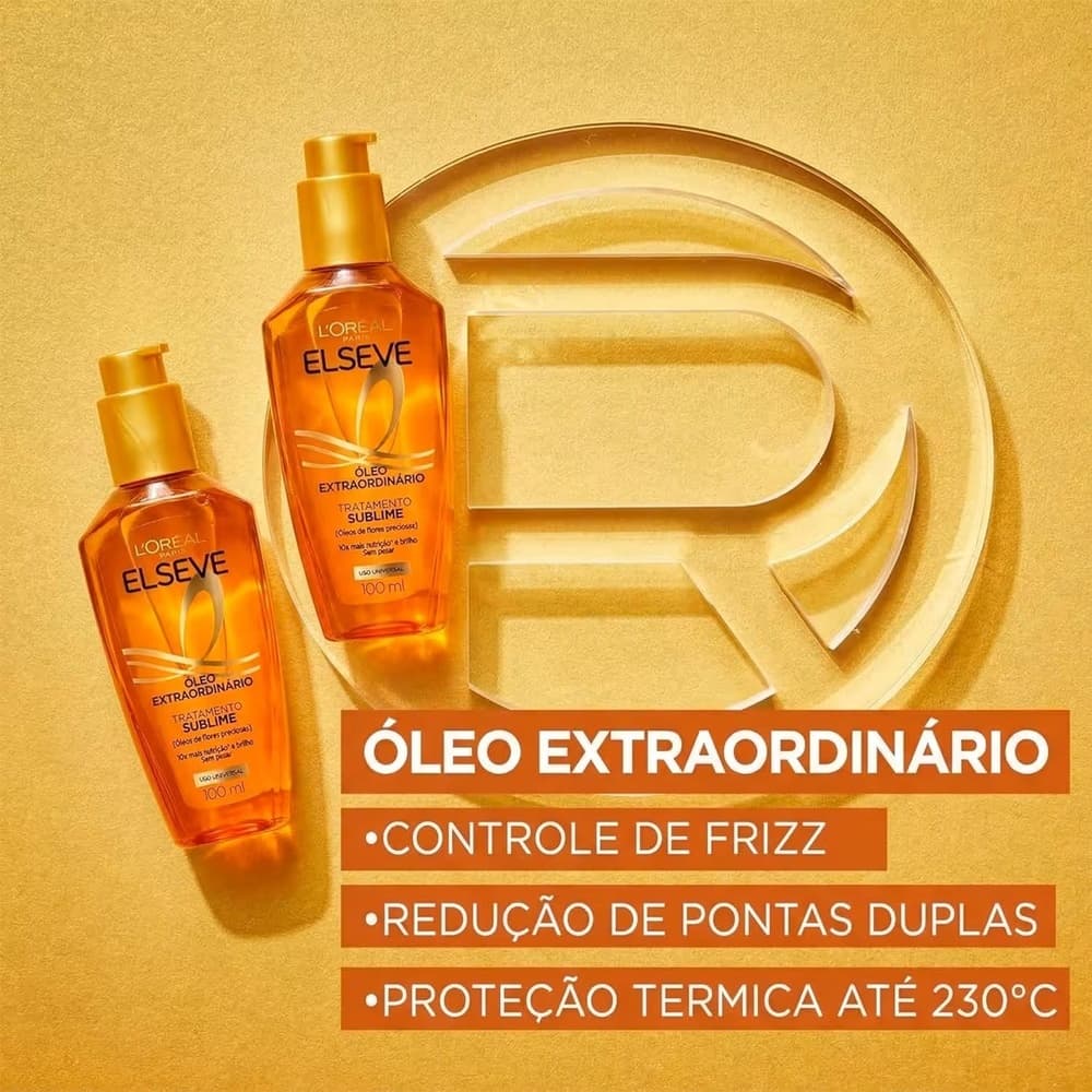 Óleo Extraordinário Tratamento Reconstrutor L'Oréal Paris Elseve 100ml