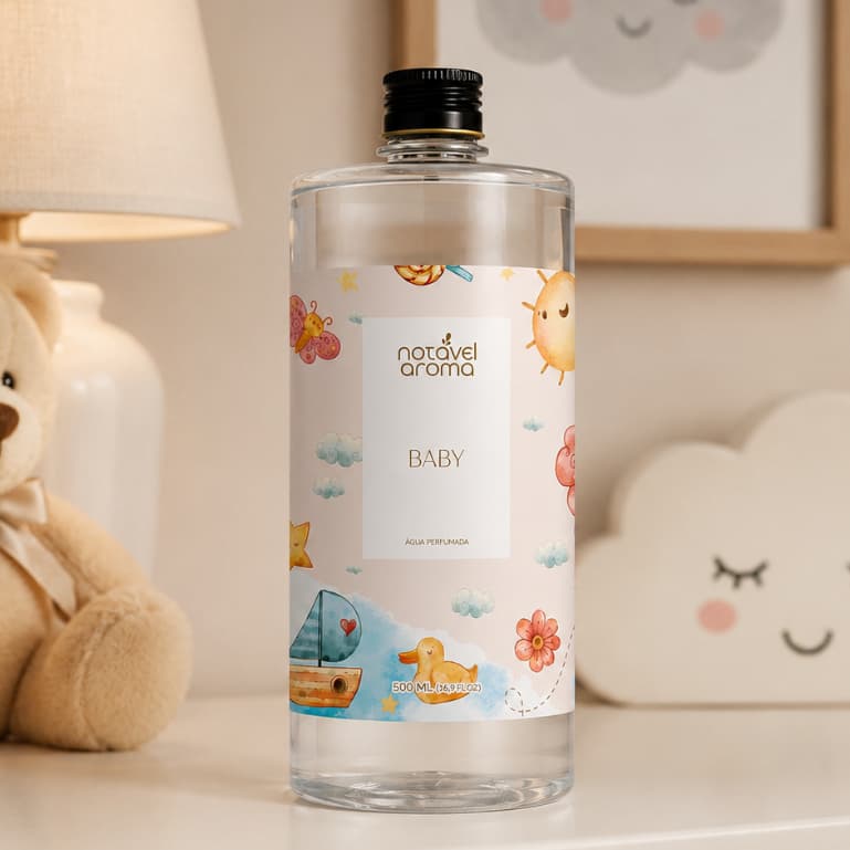 Refil Água Perfumada de Ambiente Para Roupas Tecidos Cortinas Odorizante