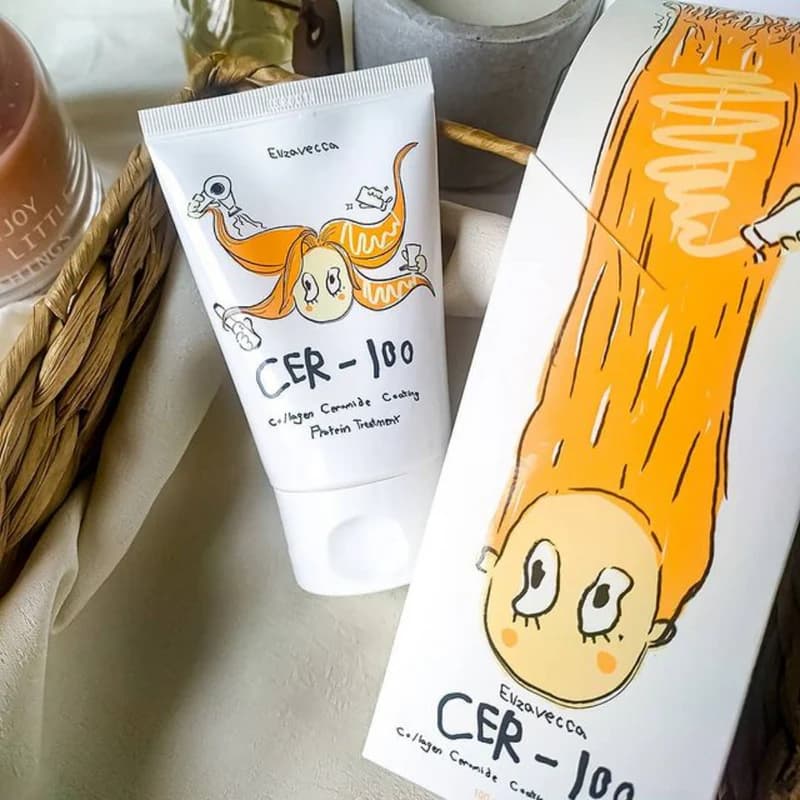 100 ml Máscara Capilar de Proteína CER-100 5 Min para Cabelos Danificados, Reparo de Verão