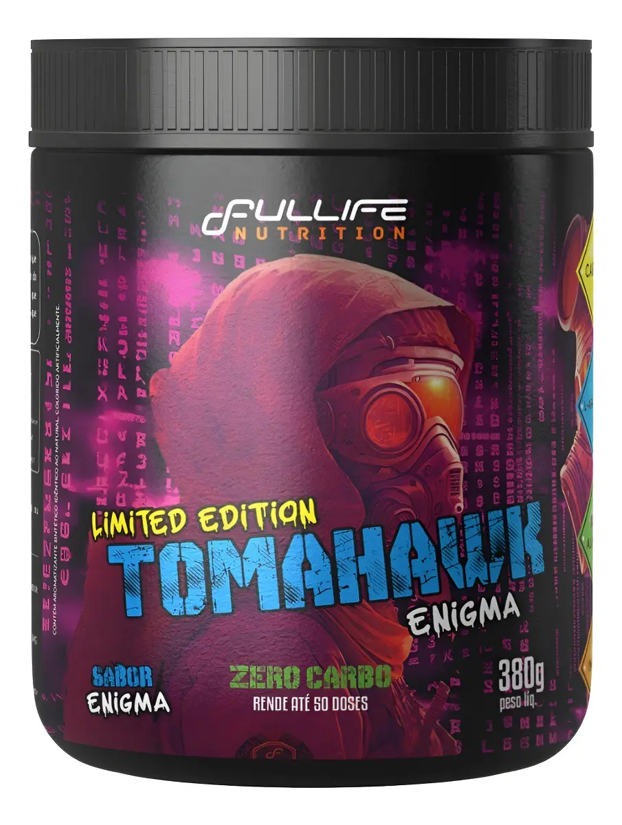 Pré Treino Tomahawk 380gr - Fullife Sabor Enigma