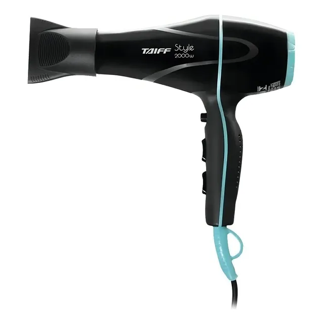 Secador Taiff Style 2000W Iônico Profissional Silencioso Preto..
