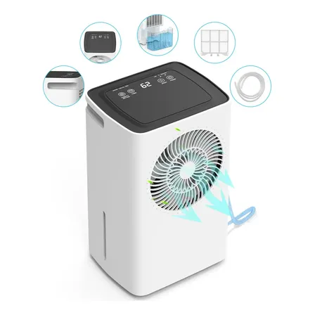 Desumidificador Compressor GCZ 6 Litros para 120m² Silencioso e com Timer