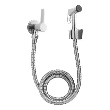 Ducha Higiênica Cromado 100% Metal para Banheiro com Acionamento 1/4 de Volta