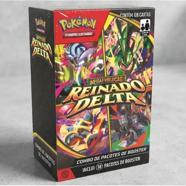 Pokemon Tcg: Combo 18 Booster De Reinado Delta Português
