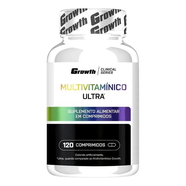 *MULTIVITAMÍNICO ULTRA* nunca mais vai ficar doente Multivitamínico Ultra 120 Cáps. Growth Supplements De: 179 | Por: R$99 👑 *⚠️ cupom: FULL2409* Link: