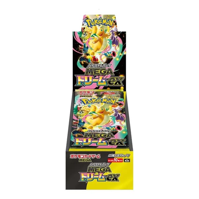 Pokémon Booster Box Mega Dream EX Japonês Lacrado