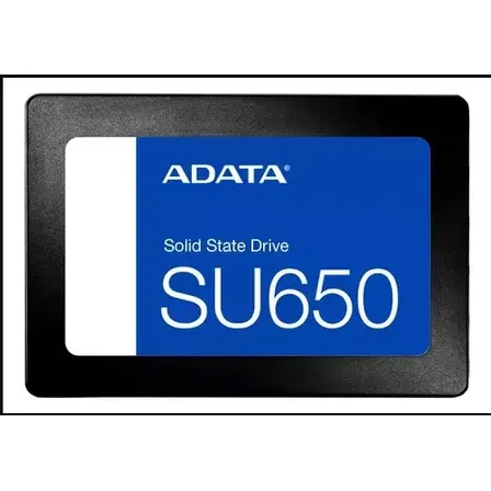 SSD240GB Adata 2.5 SU650 ASU650SS-240GT-R 240GB preto