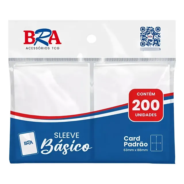 200 Sleeve Trasparente Bra Para Cards Pokemon, Magic Outros Transparente