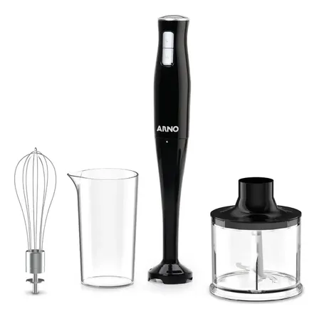 Mixer Arno Turbomix Pro 3 Em 1 Cor Preto 127v MX31