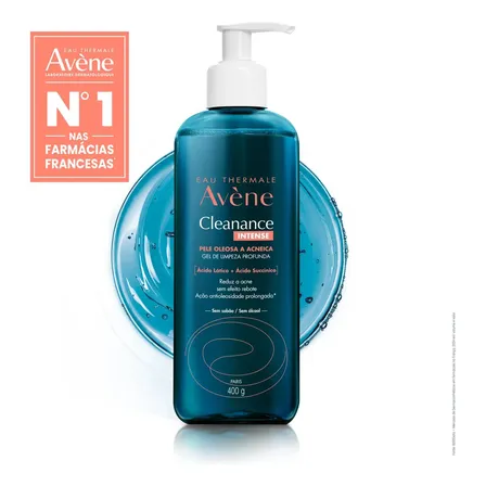 Gel de Limpeza Facial Avène Cleanance Intense Pele Oleosa 400g