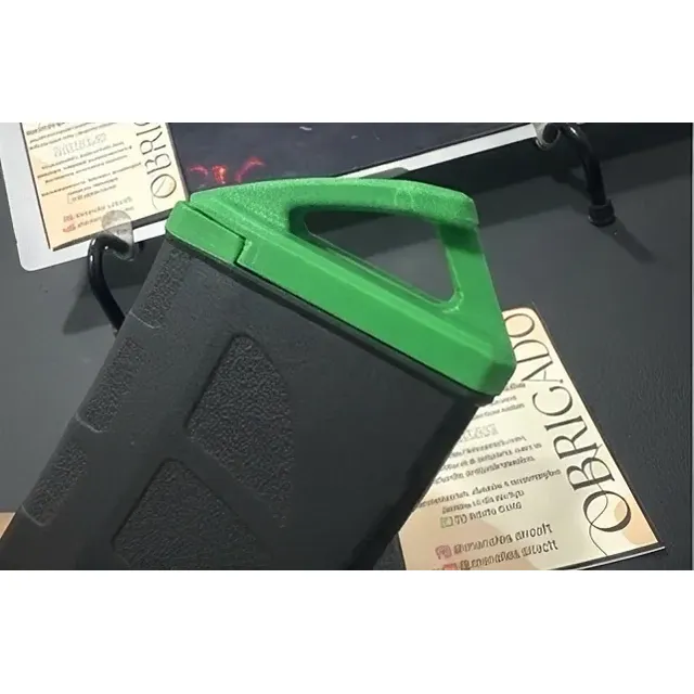 Airsoft Base Plate | Puxador Rápido Para Magazine M4 Tophow Verde