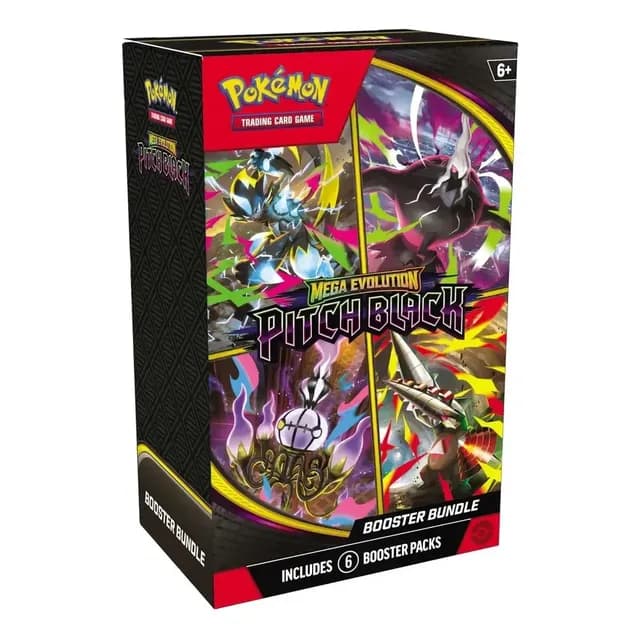 Pokemon Mega Evolution Pitch Black Booster Bundle Inglês