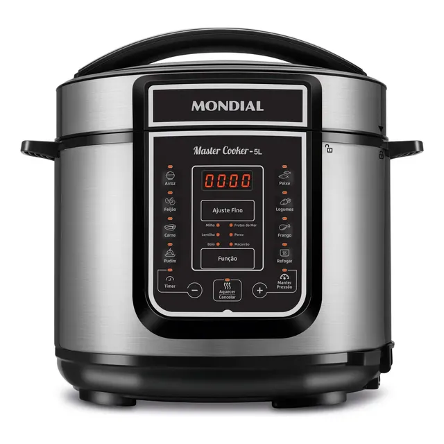 Panela de Pressão Elétrica Digital 5L, Mondial 900W - PE-38