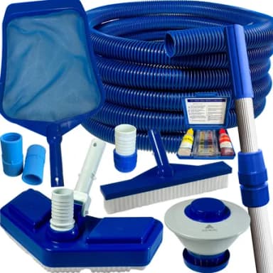 Kit Limpeza Piscinas Fibra Vinil Alvenaria Cabo 3m
