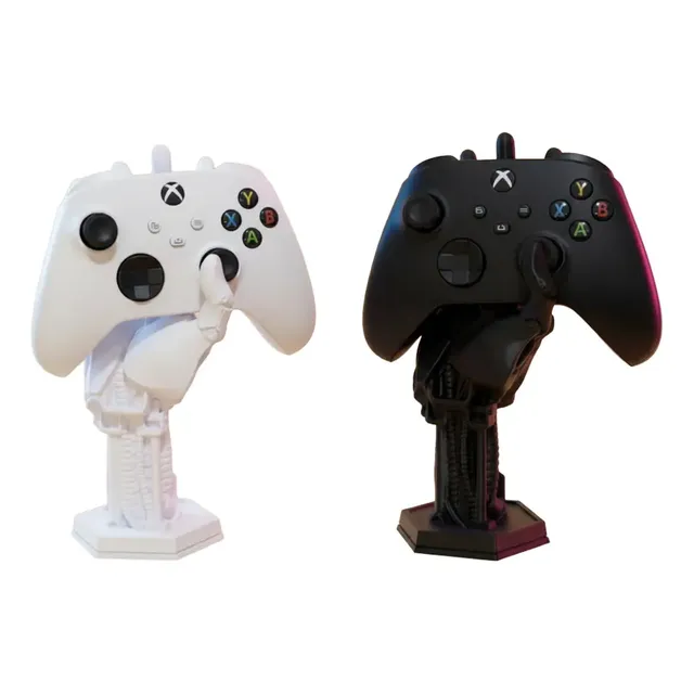 Suporte Porta Controle Mão Robo Ps4, Ps5 E Xbox Series S/x Preto
