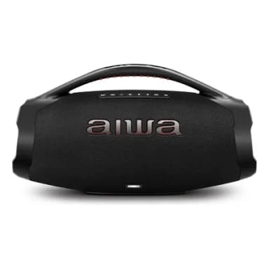 Caixa De Som Boombox Aiwa AWS-BBS-01-B 200w IP66 30hs De Bateria